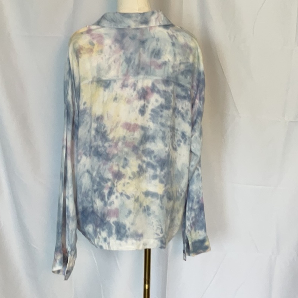 Young Fabulous and Broke Tie Dye faux wrap top size M - Picture 3 of 5